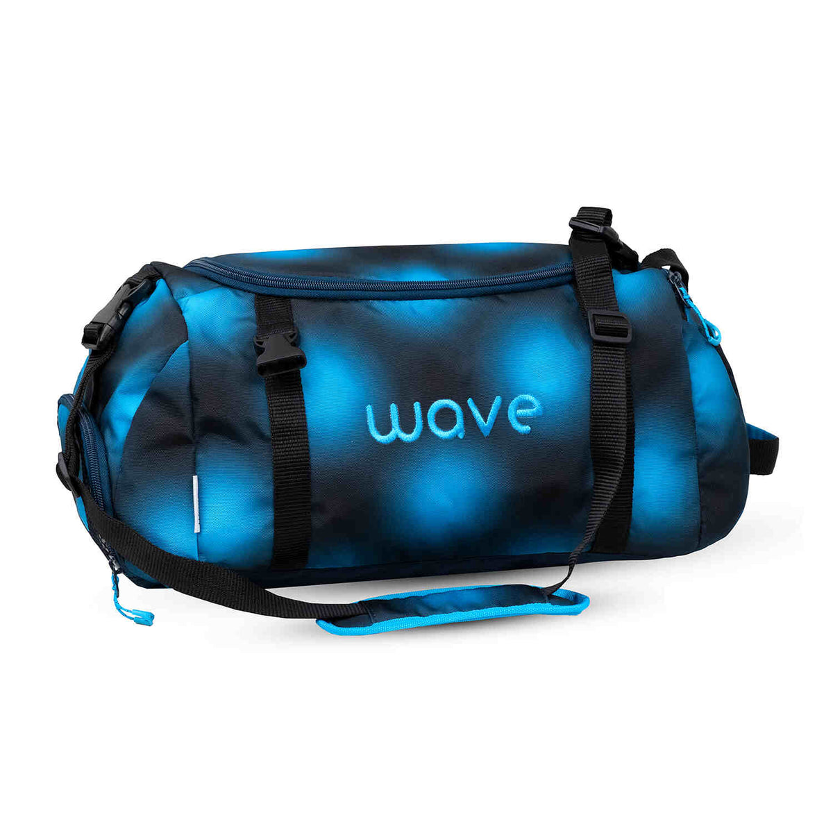 Wave Infinity Move Gradient Hazy Blue backpack Set 5 Pcs