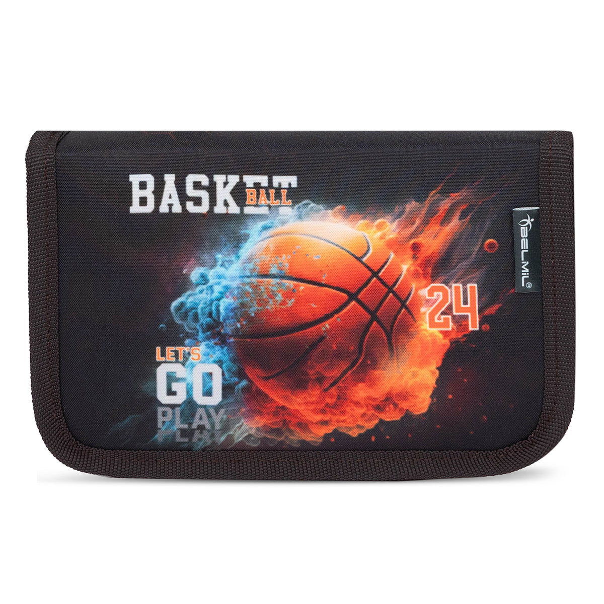 Ergonomic School Bag Set for Boys– Belmil Classy Basket Inferno (4 pcs)