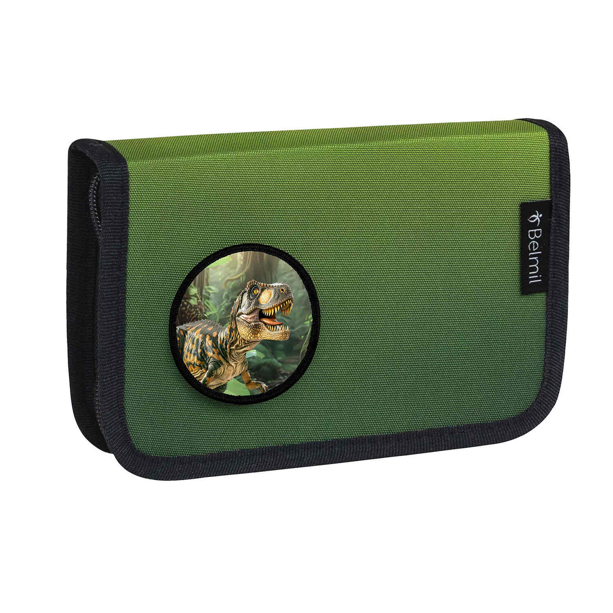 Premium Compact Plus Black Green Schulranzen Set 5tlg.