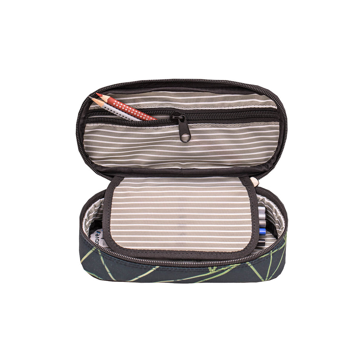 Wave Stripes Green Schlamperbox