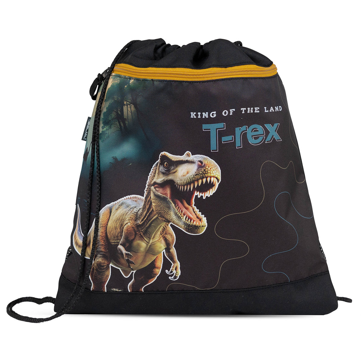 Ergonomic School Bag Set for Boys– Belmil Classy Roar Storm (4 pcs) featuring adjustable and removable straps for the perfect fit.