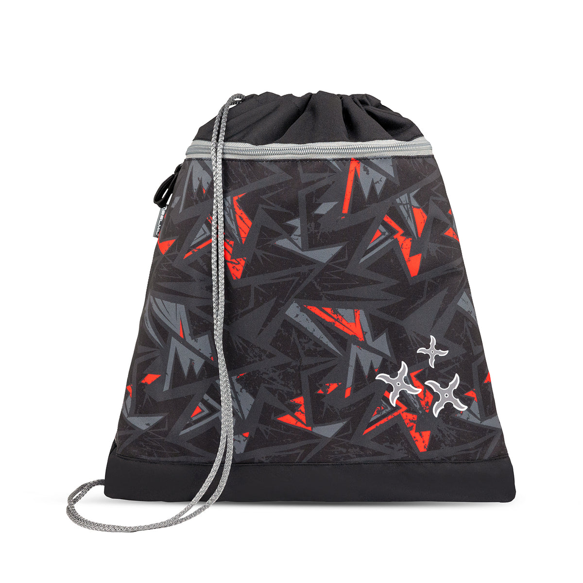 Boys showcasing the Belmil Compact Ergonomic School Bag Set “Drivex” Design + Dinosaur Raincoat – 5-Piece Set in an action pose.