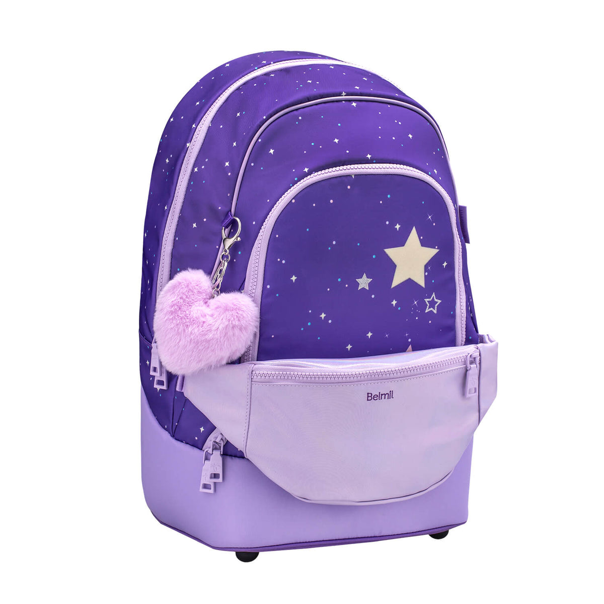 Premium Backpack & Fanny Pack Dahlia Schoolbag 2pcs.