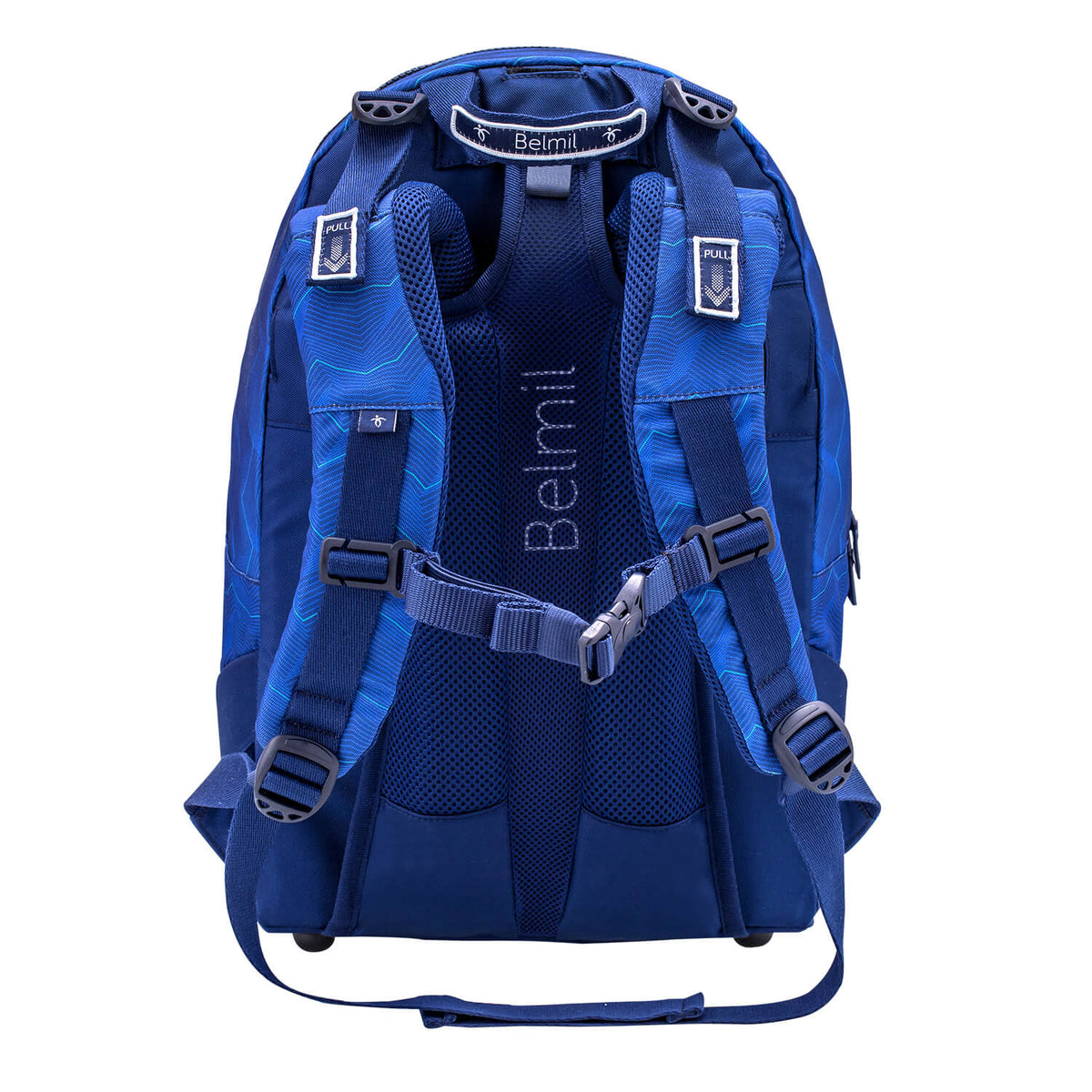Premium Backpack & Fanny Pack Estate Blue Schulranzen 2tlg.