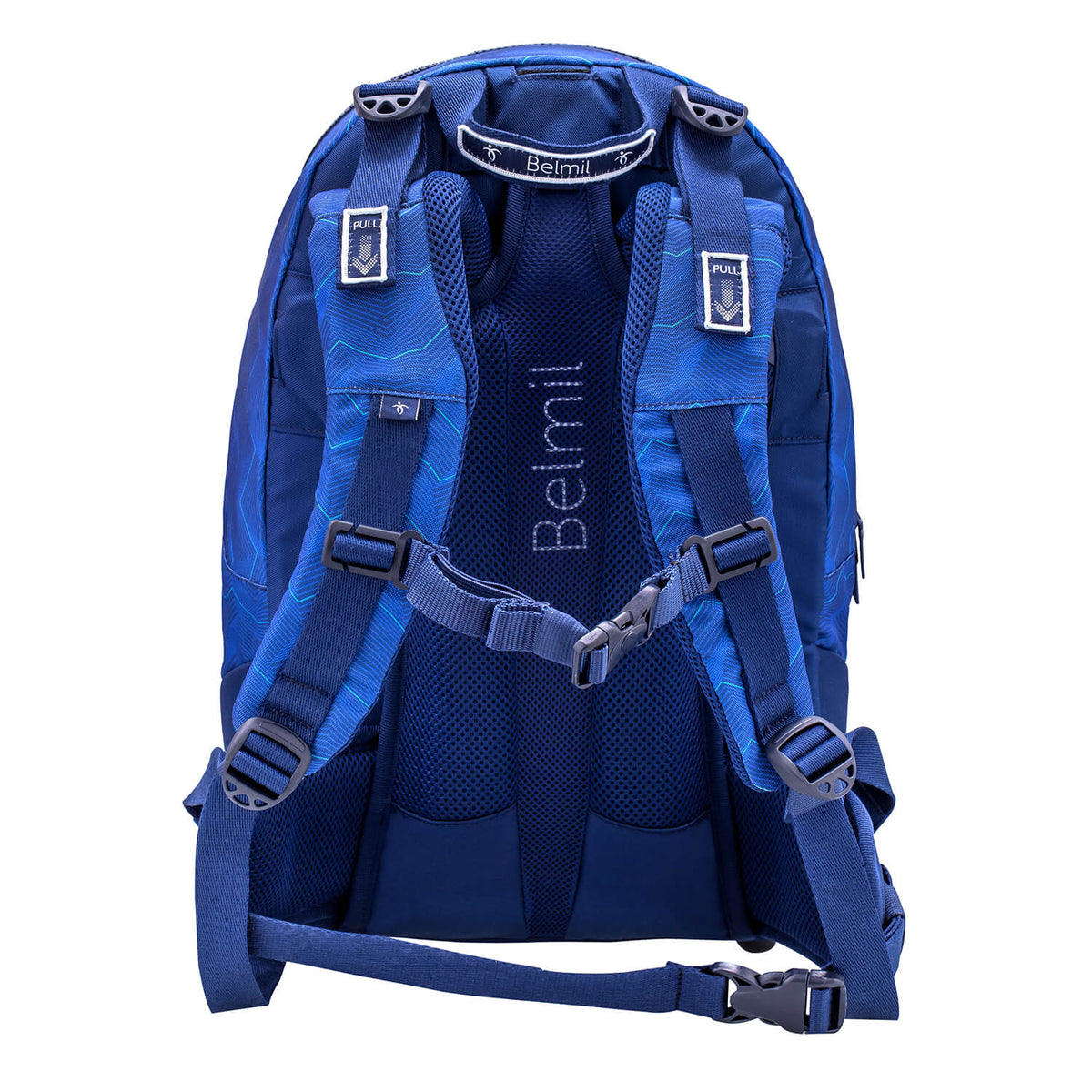 Premium Backpack & Fanny Pack Estate Blue Schulranzen 2tlg.