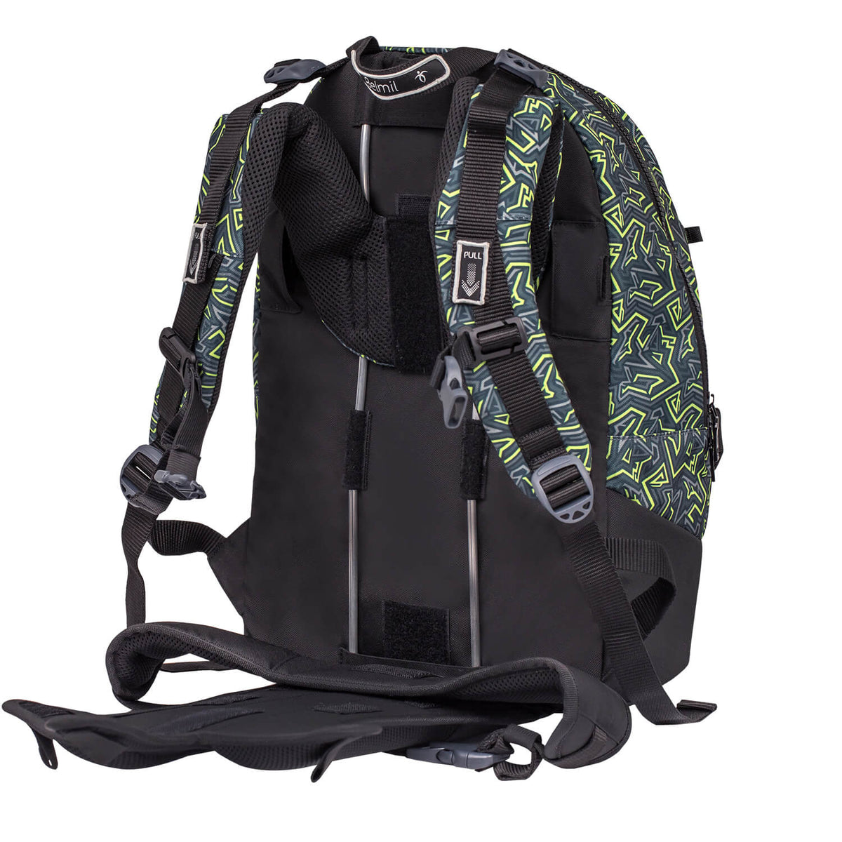 Premium Backpack & Fanny Pack Iguana Schulranzen 2tlg.