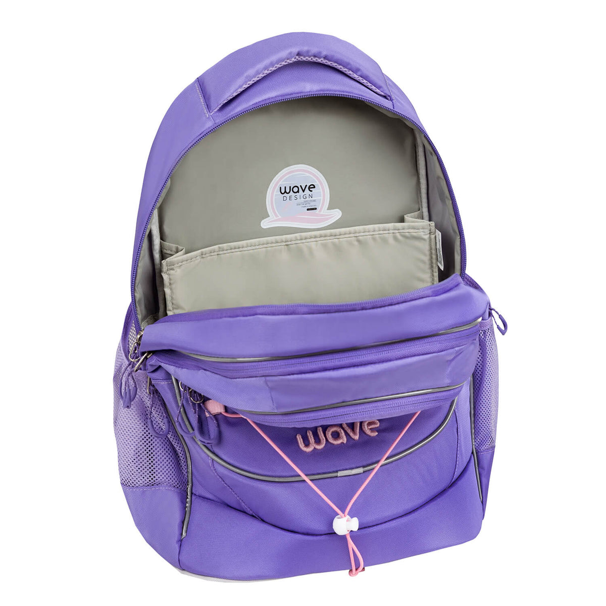 Wave Boost Ultra Vilolet school backpack