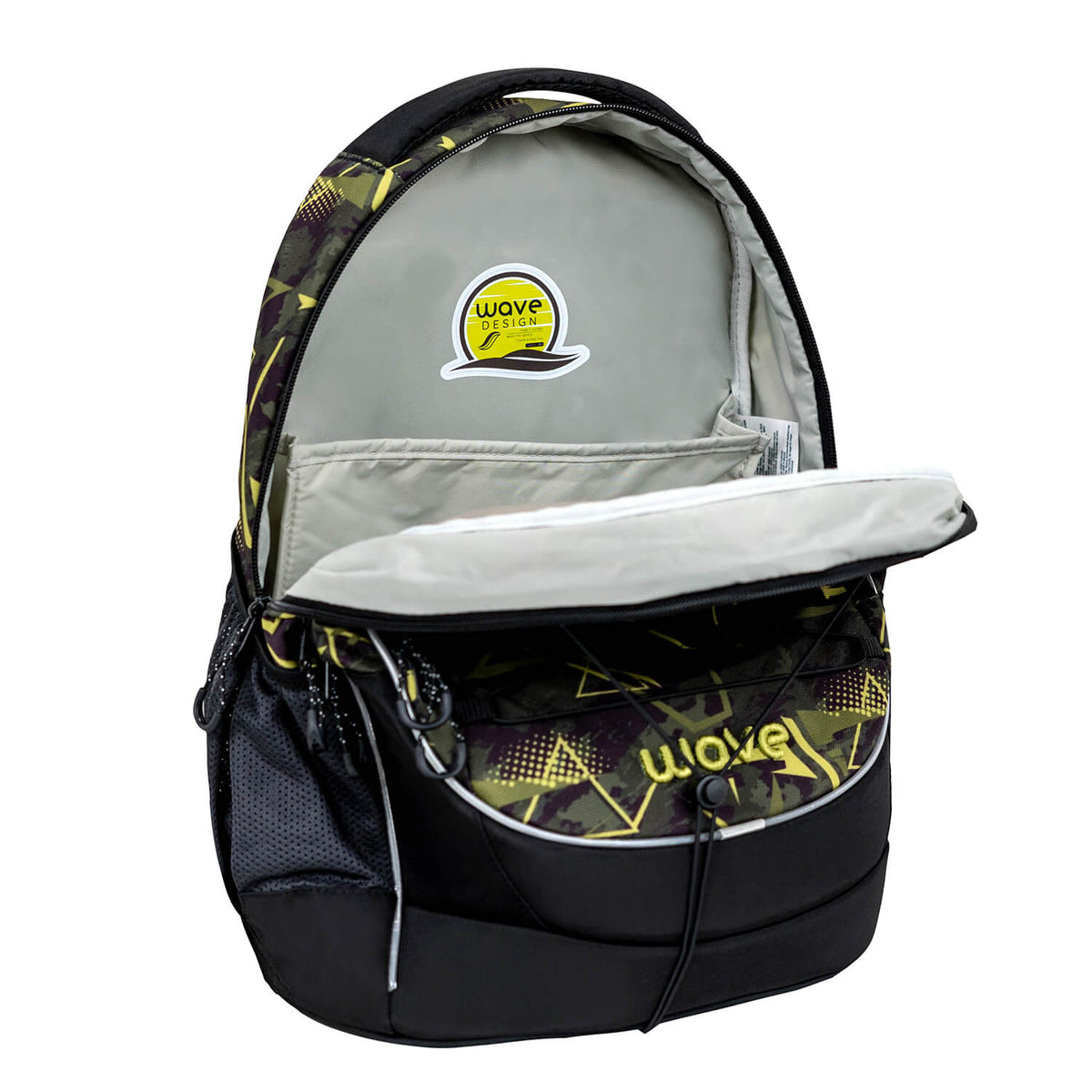 Wave Boost Waves Bold school backpack