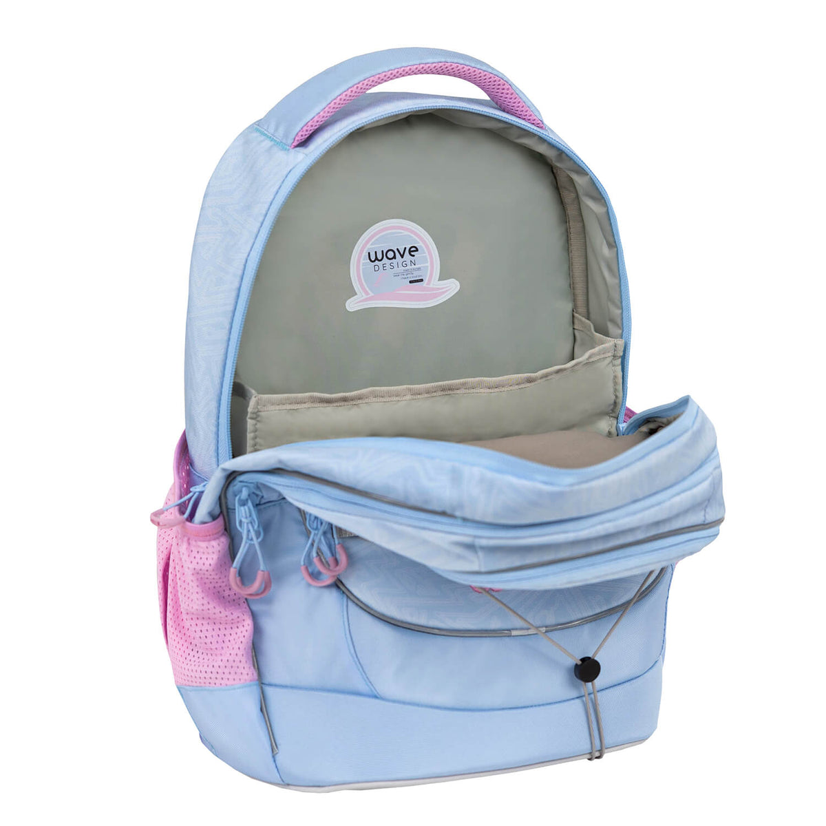 Wave Boost Waves Lavender Schulrucksack