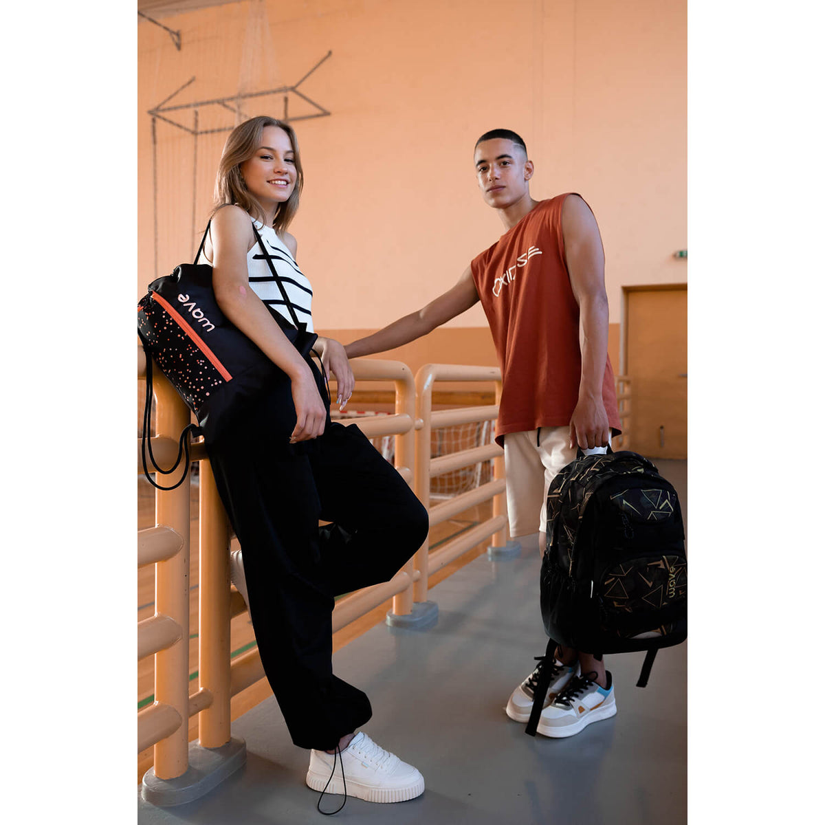 Wave Infinity Move Waves Bold Schulrucksack