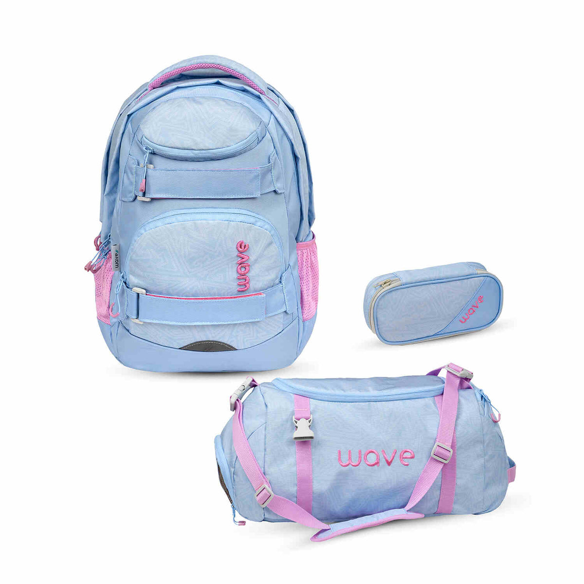 Wave Infinity Move Waves Lavender backpack set 3 Pcs