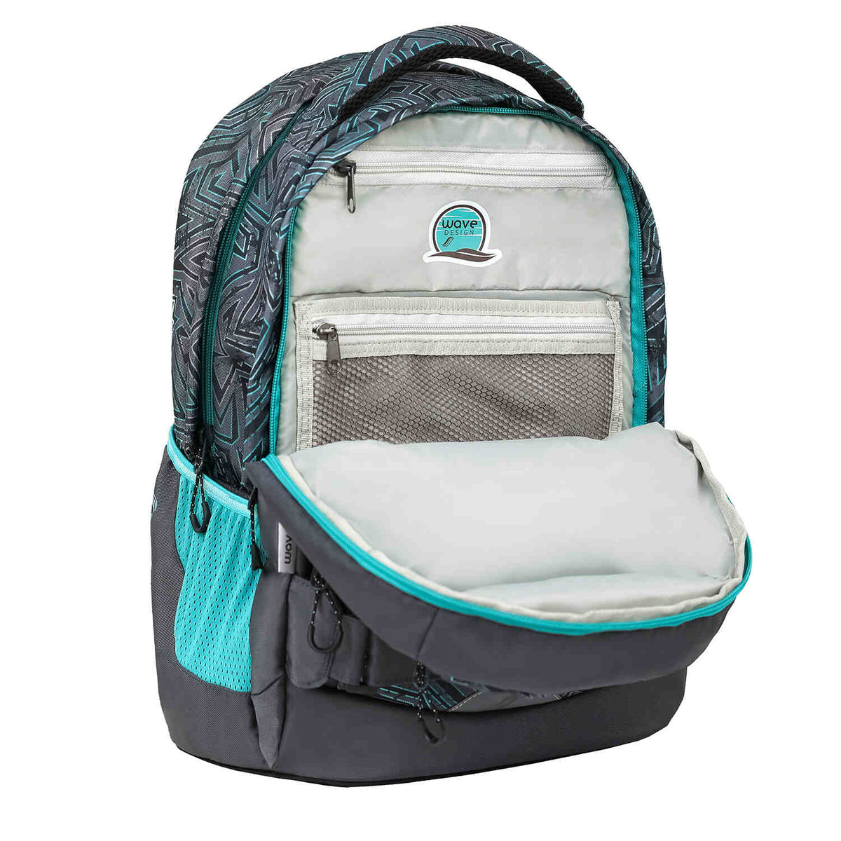 Wave Infinity Move Chaos Lagoon Schulrucksack Set 3 tlg.
