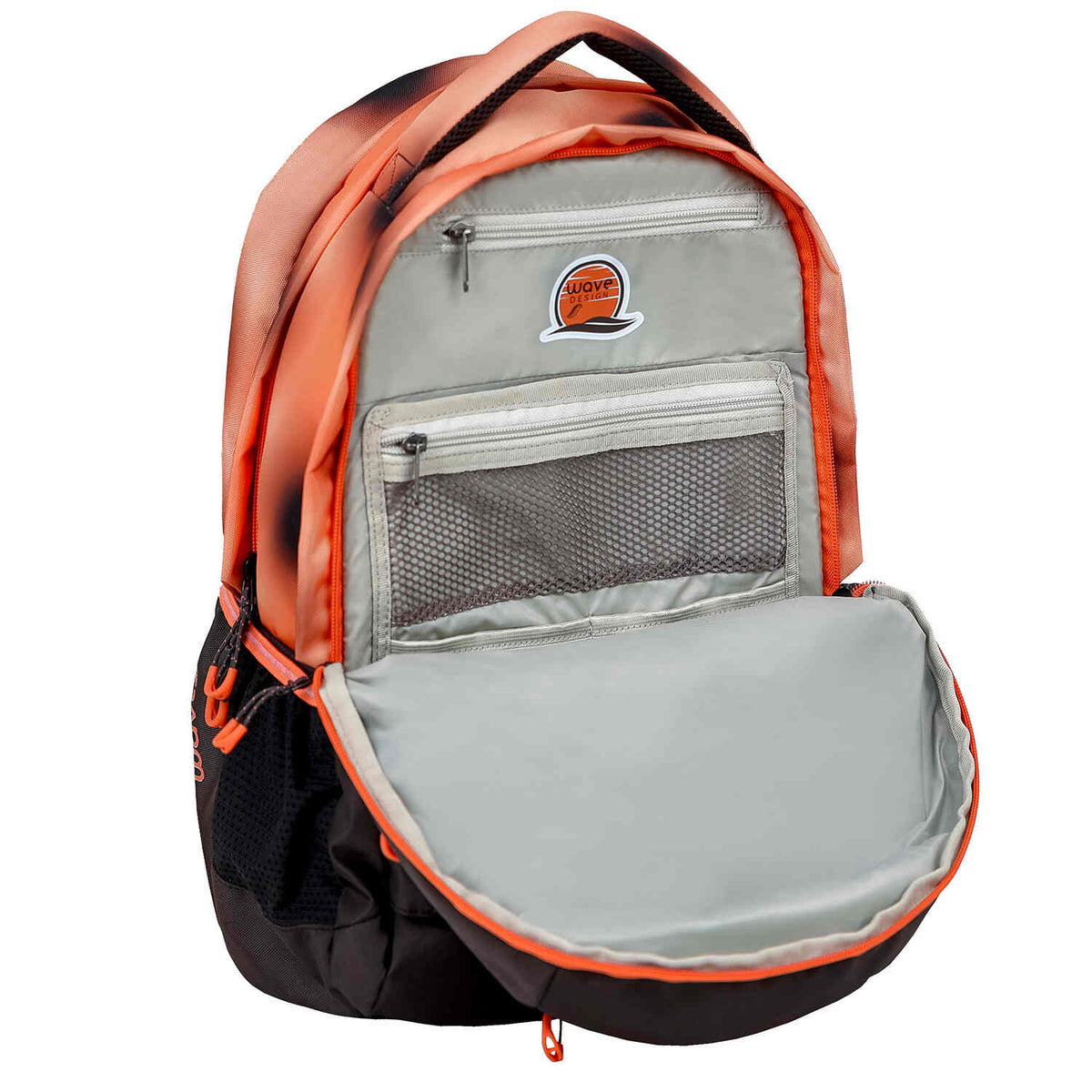Wave Infinity Move Gradient Blooms Schulrucksack