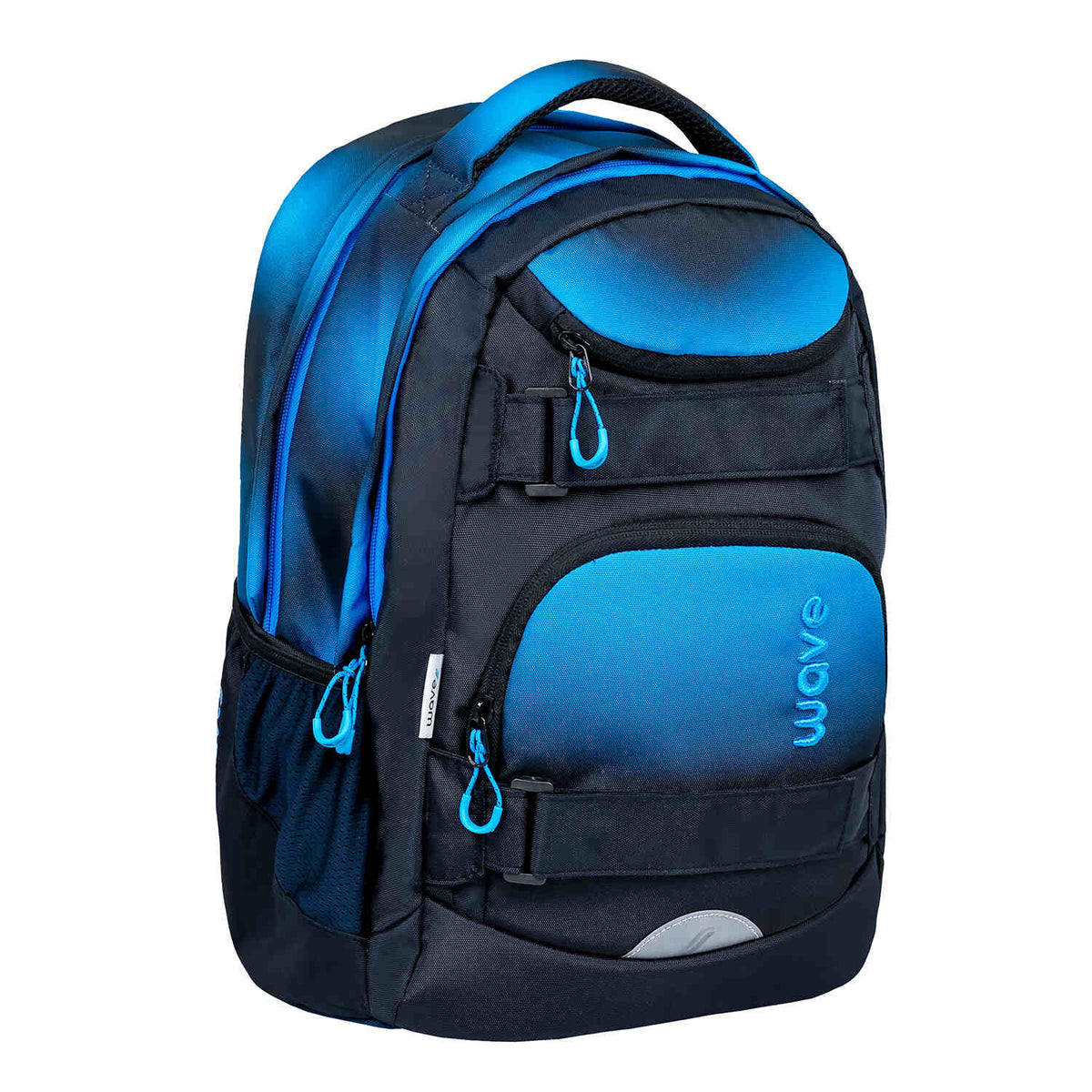 Wave Infinity Move Gradient Hazy Blue backpack set 3 Pcs