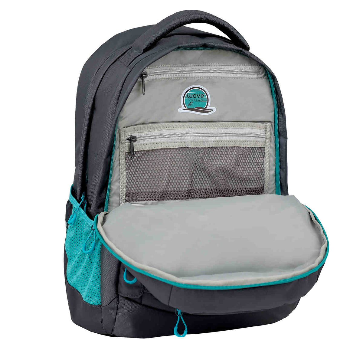 Wave Infinity Move Grey Lagoon backpack set 3 Pcs