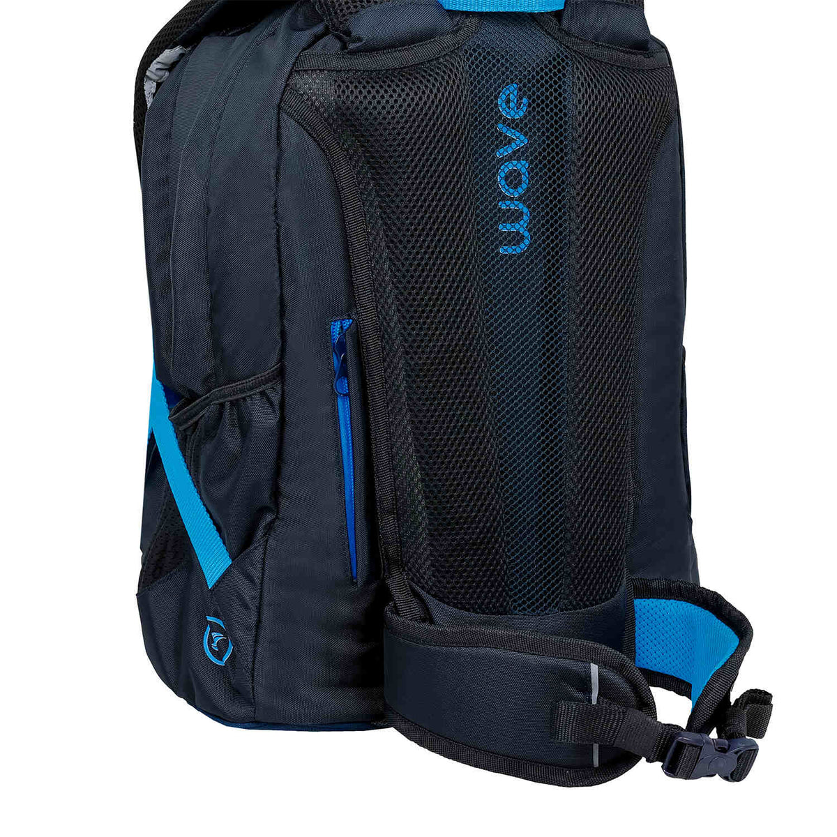 Wave Infinity Move Hazy Blue Schulrucksack Set 3 tlg.