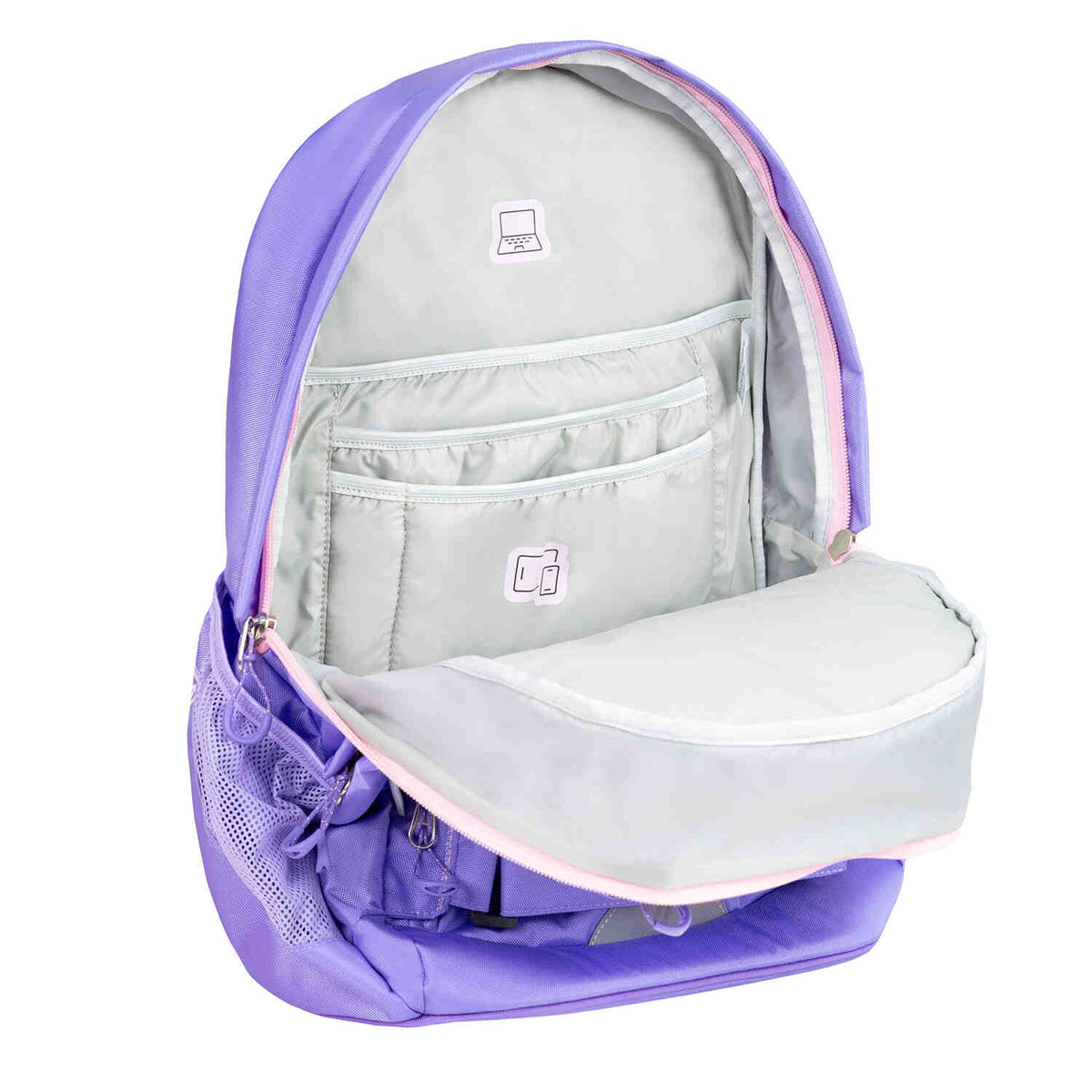 Wave Infinity Move Ultra Violet Schulrucksack Set 2 tlg.