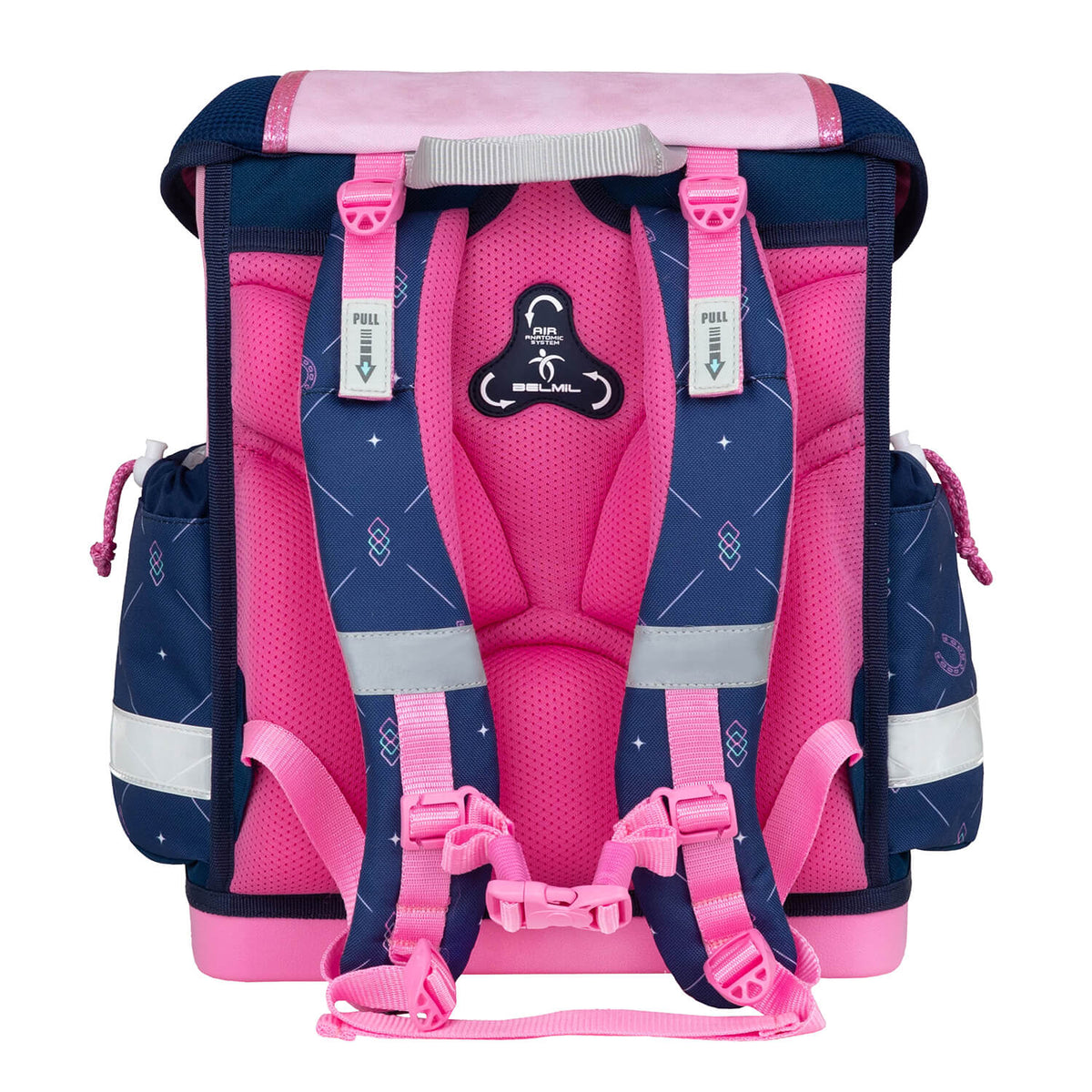 Unicorn Raincoat included in the Belmil Ergonomic School Bag Set for Girls “Amazing Horse” Design + Unicorn Raincoat – 4-Piece Back-to-School Bundle with expandable back.