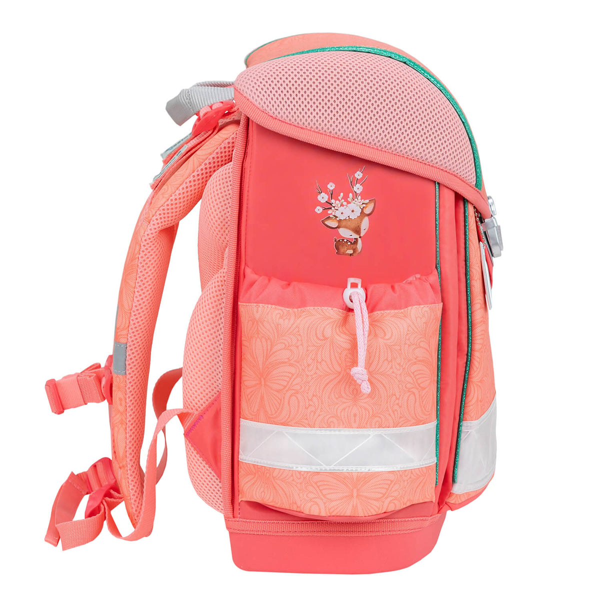 Ergonomic School Bag Set for Girls – Belmil Classy Cute Doe (4 pcs)