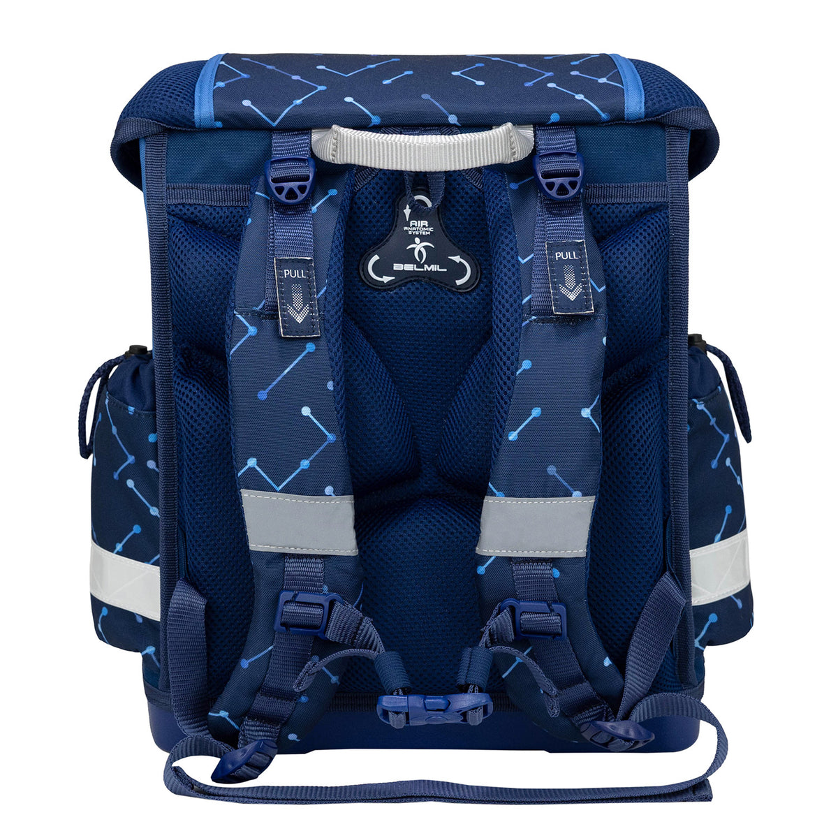 The drawstring gym bag of the Ergonomic School Bag Set for Boys– Belmil Classy CyberNova (4 pcs) ideal for school activities.