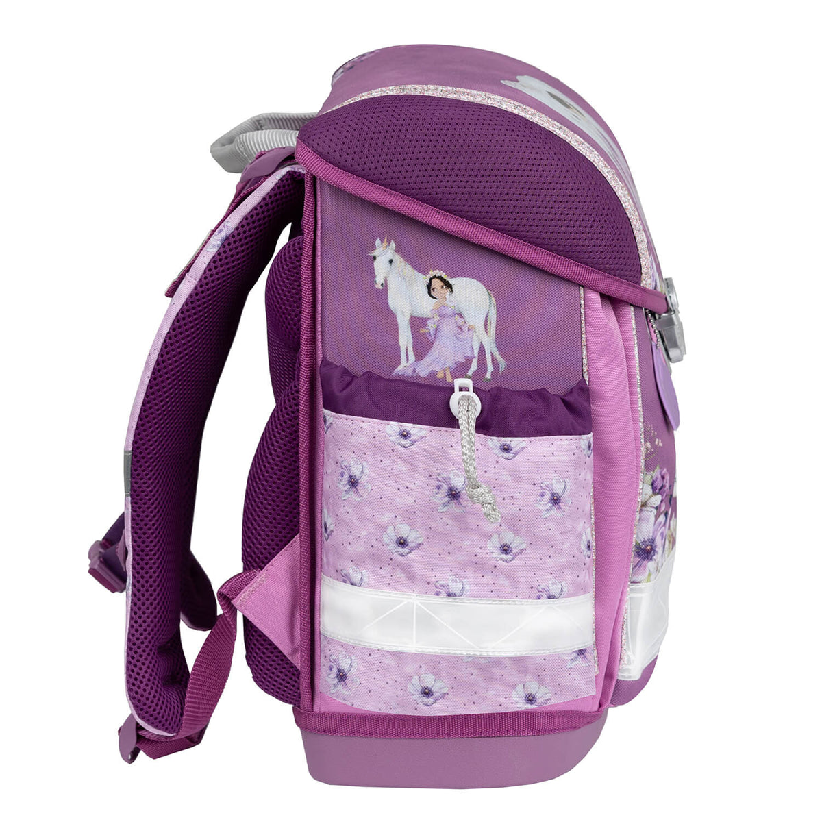 Ergonomic School Bag – Belmil Classy Little Princess Purple