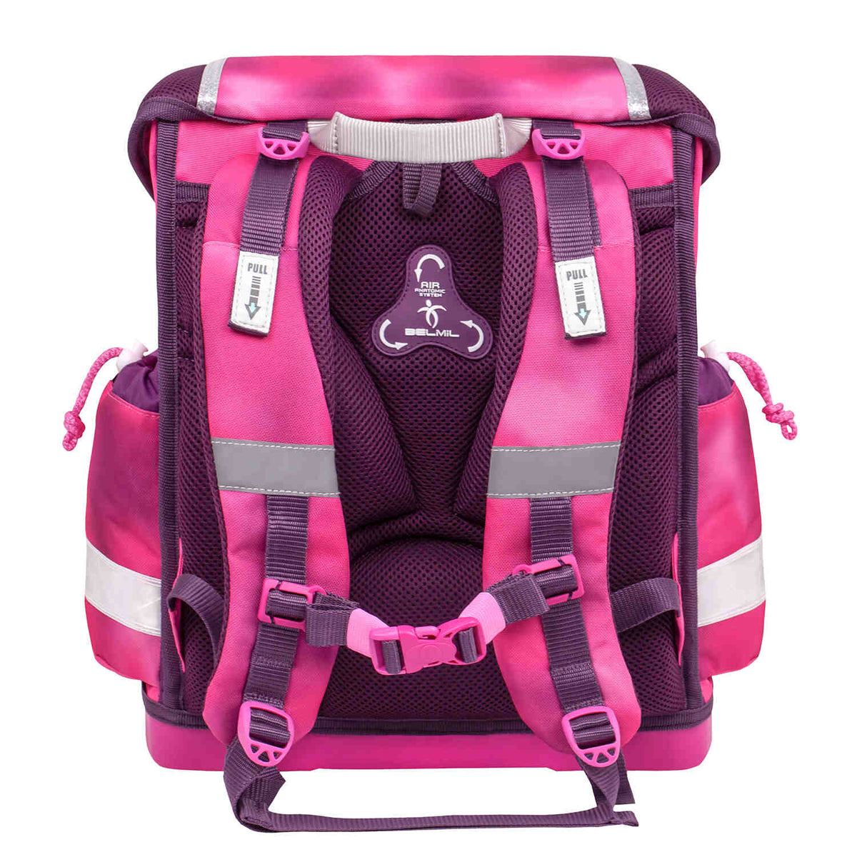 Ergonomic School Bag – Belmil Classy Shiny Pink