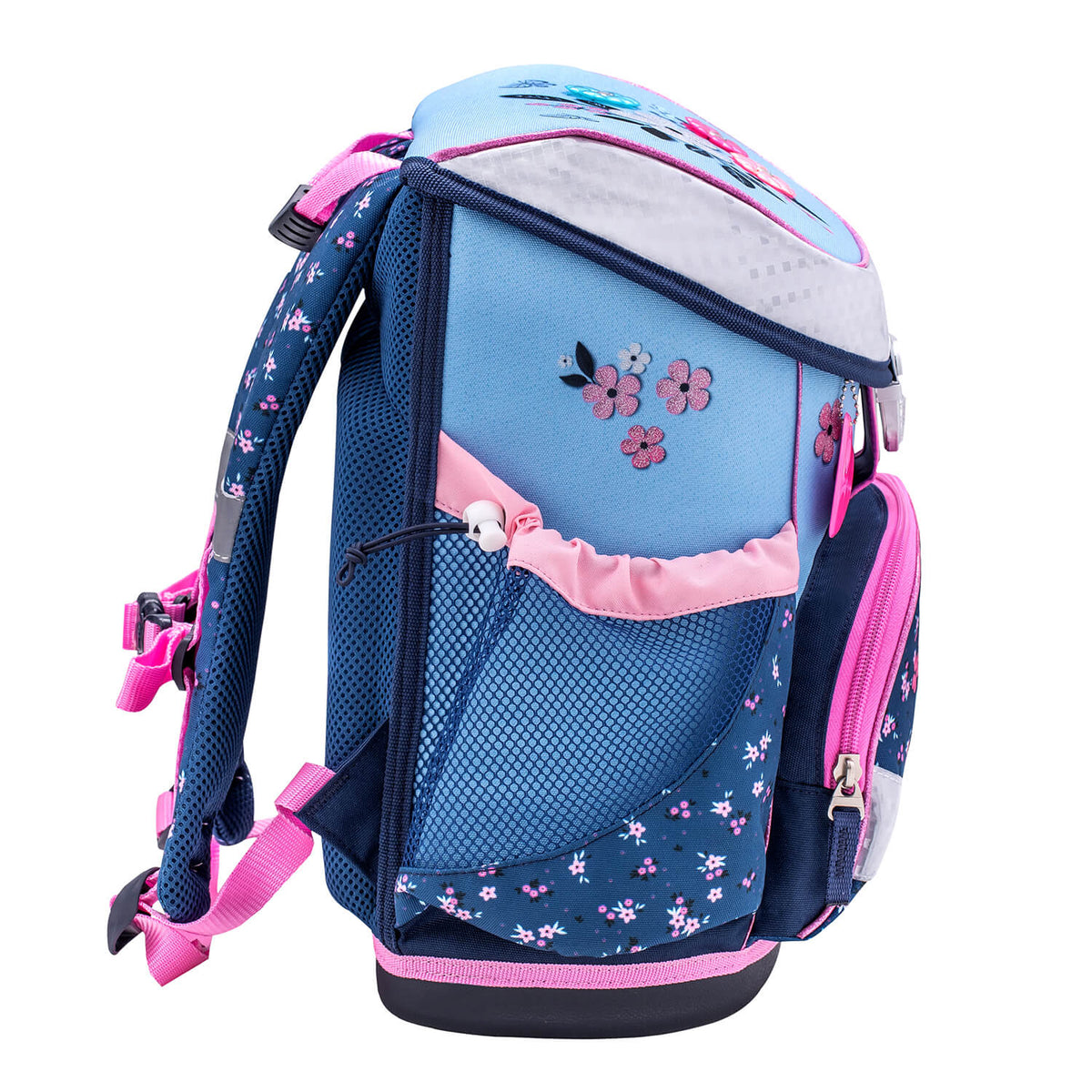 Ergonomic School Bag for Girls - Mini-Fit Flower Patch 2
