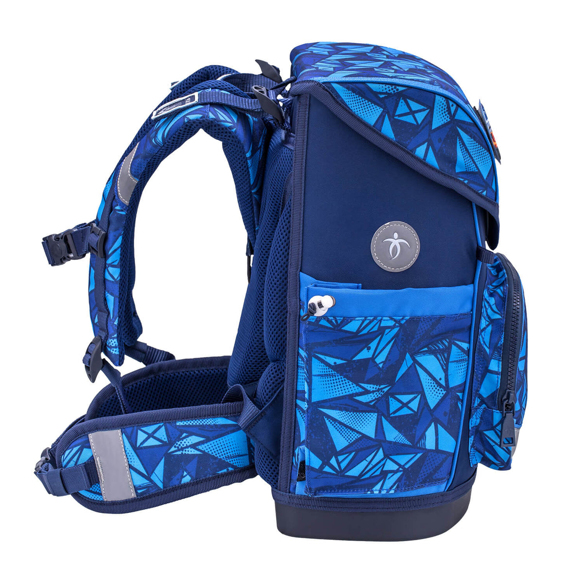 Premium Compact Plus Glacier Blue Schoolbag set 5pcs.