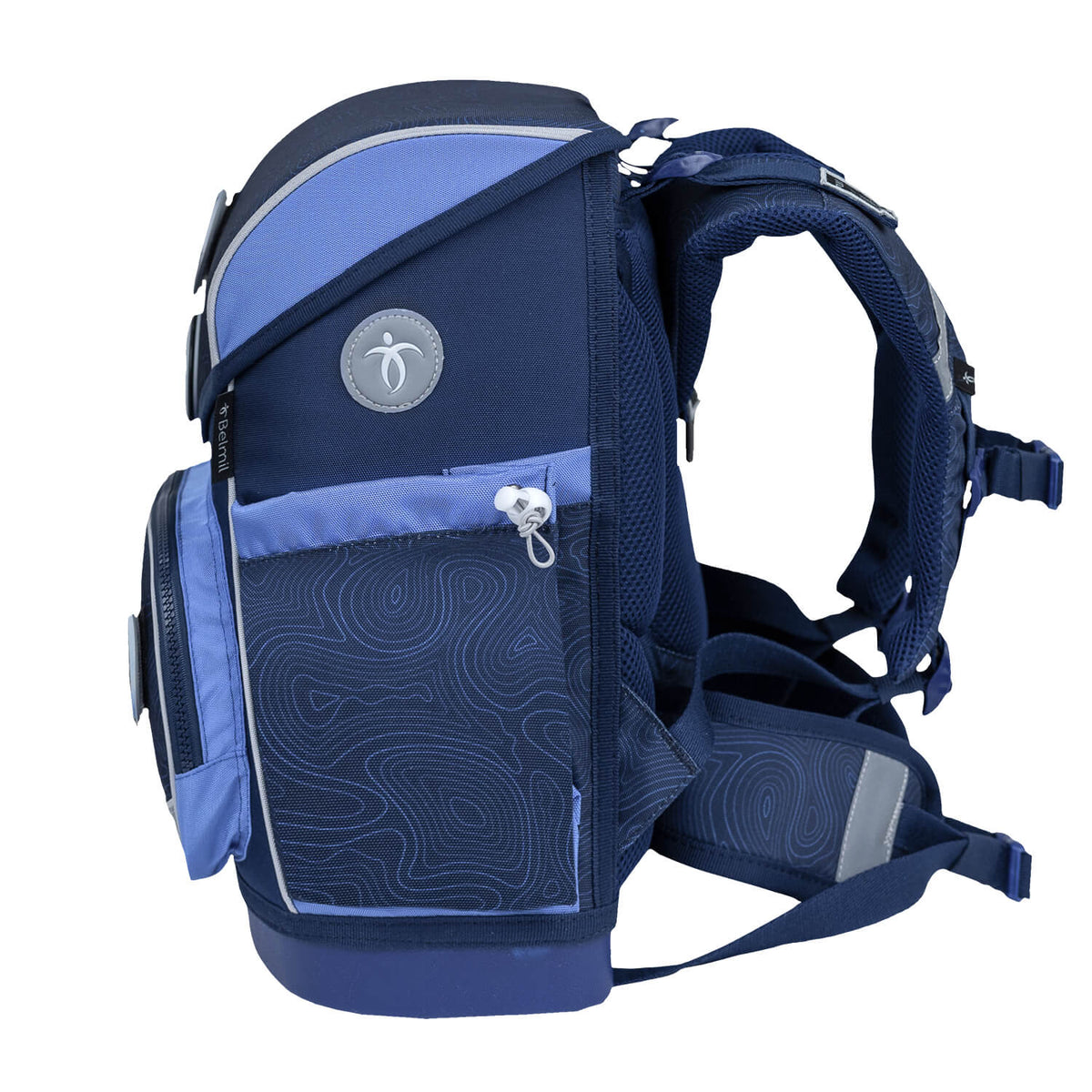 Premium Compact Plus Topographic Schulranzen Set 5tlg.