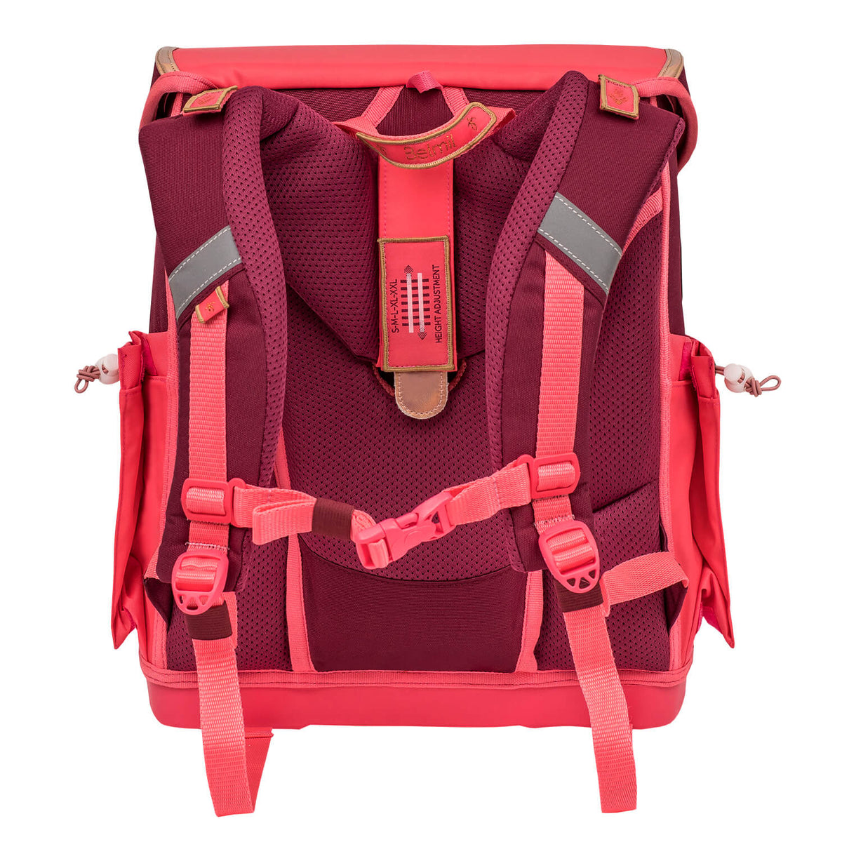 Premium Compact Plus Coral Schoolbag set 5pcs.