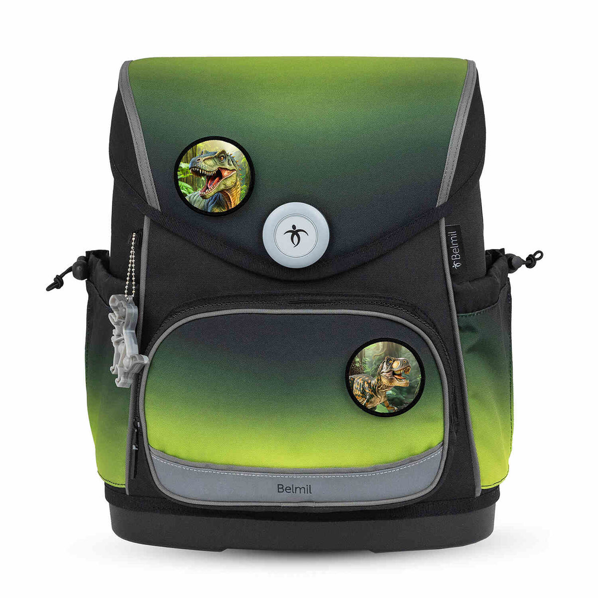 Premium Compact Plus Black Green Schulranzen Set 5tlg.