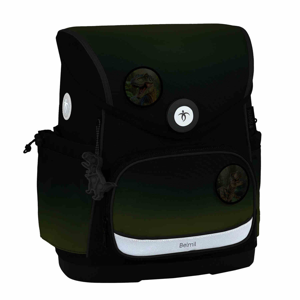 Premium Compact Plus Black Green Schulranzen Set 5tlg.