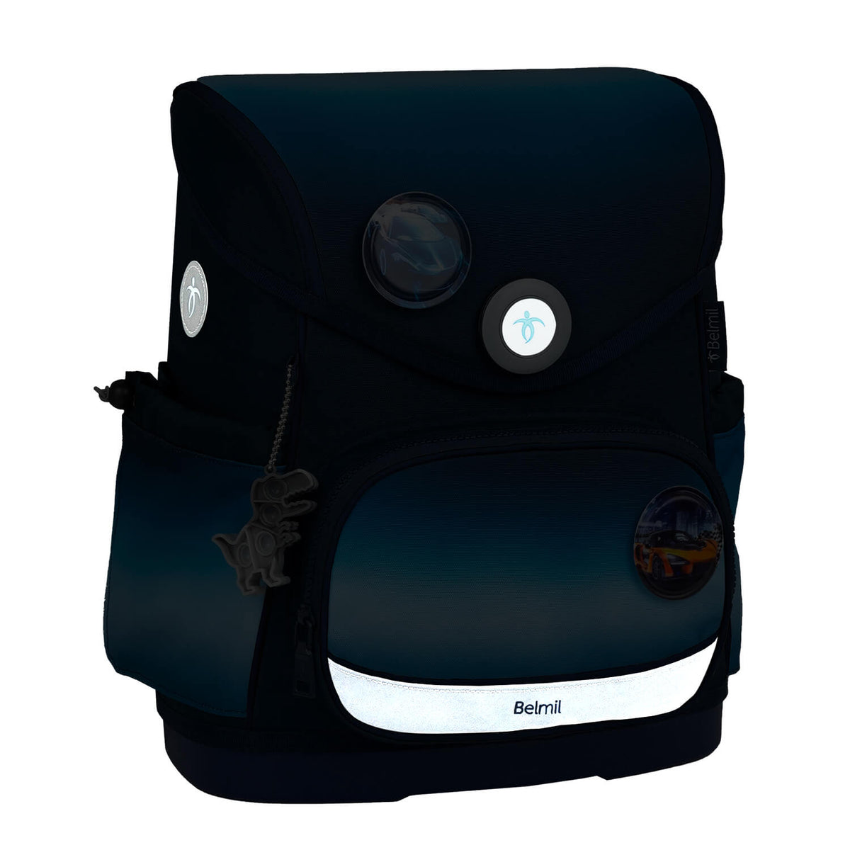 Premium Compact Plus Blue Navy Schulranzen Set 5tlg.