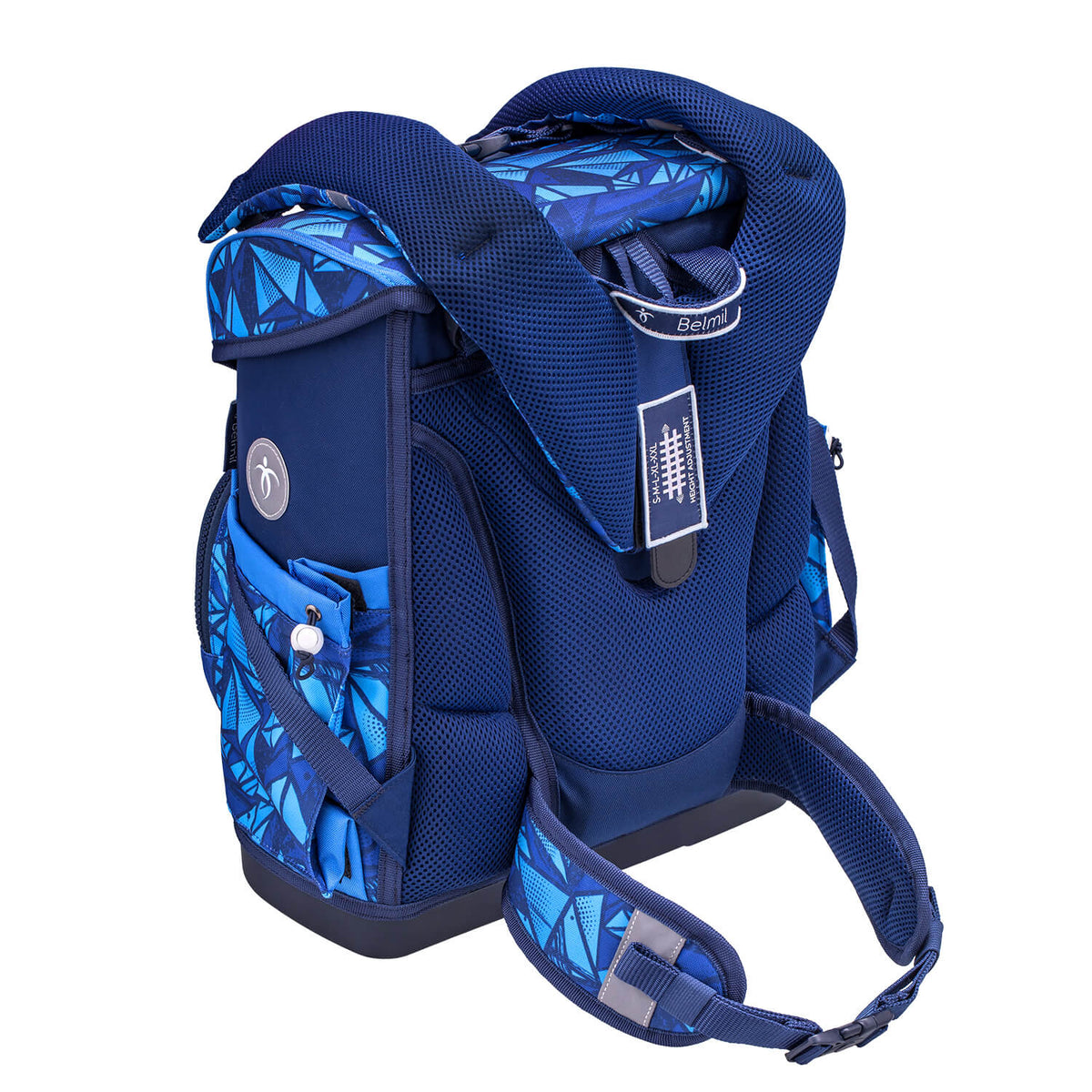 Premium Compact Plus Glacier Blue Schoolbag set 5pcs.