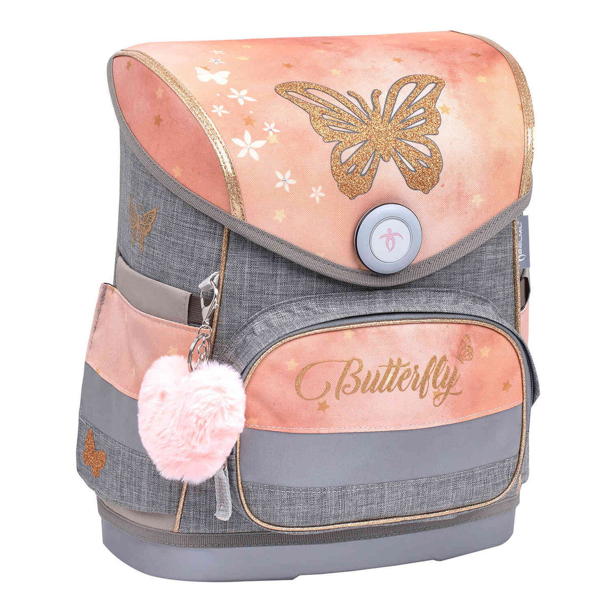 Compact Golden Butterfly Schulranzen