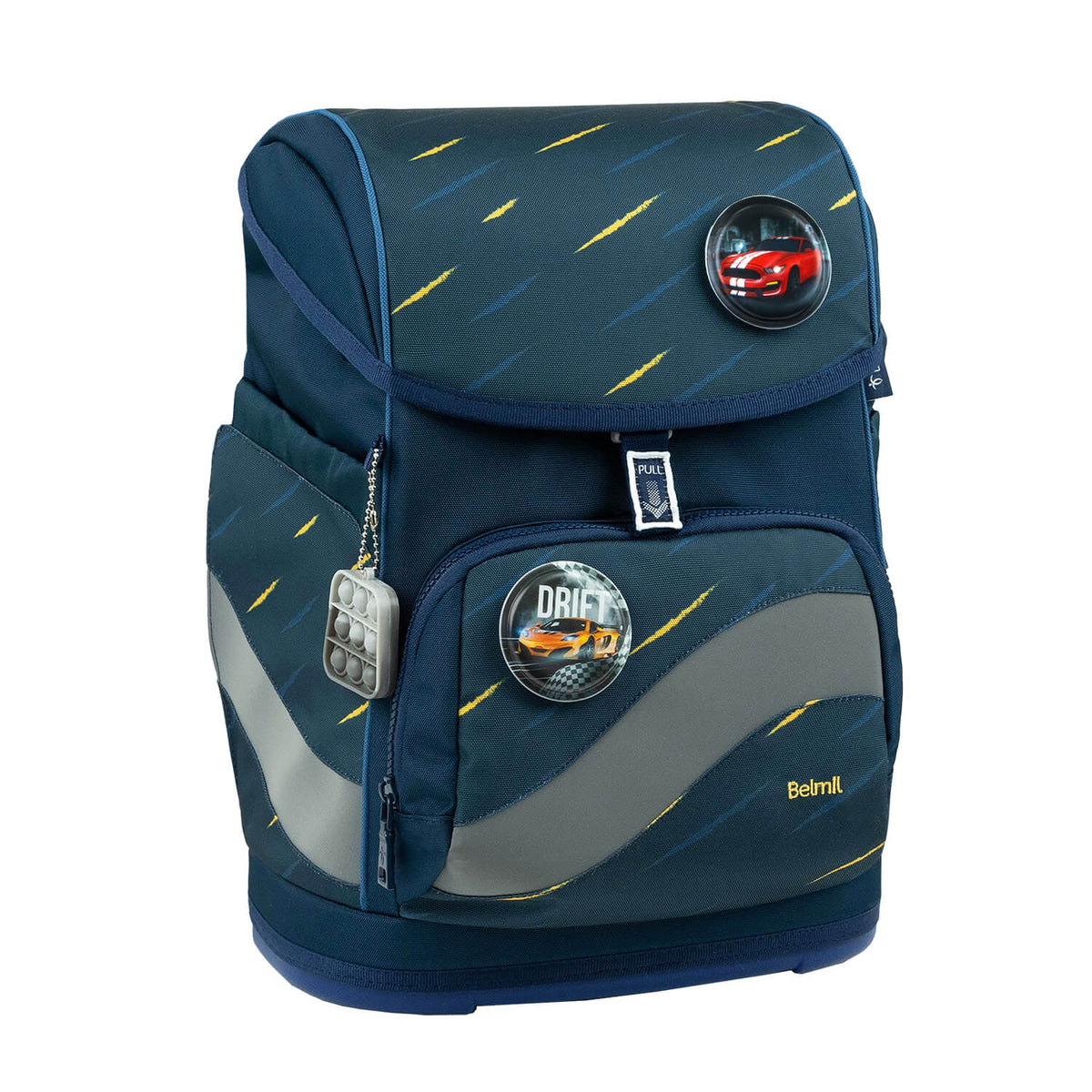 Premium Belmil School Bag Set for Boys – Smarty Plus Orion Blue schoolbag set 6 pcs