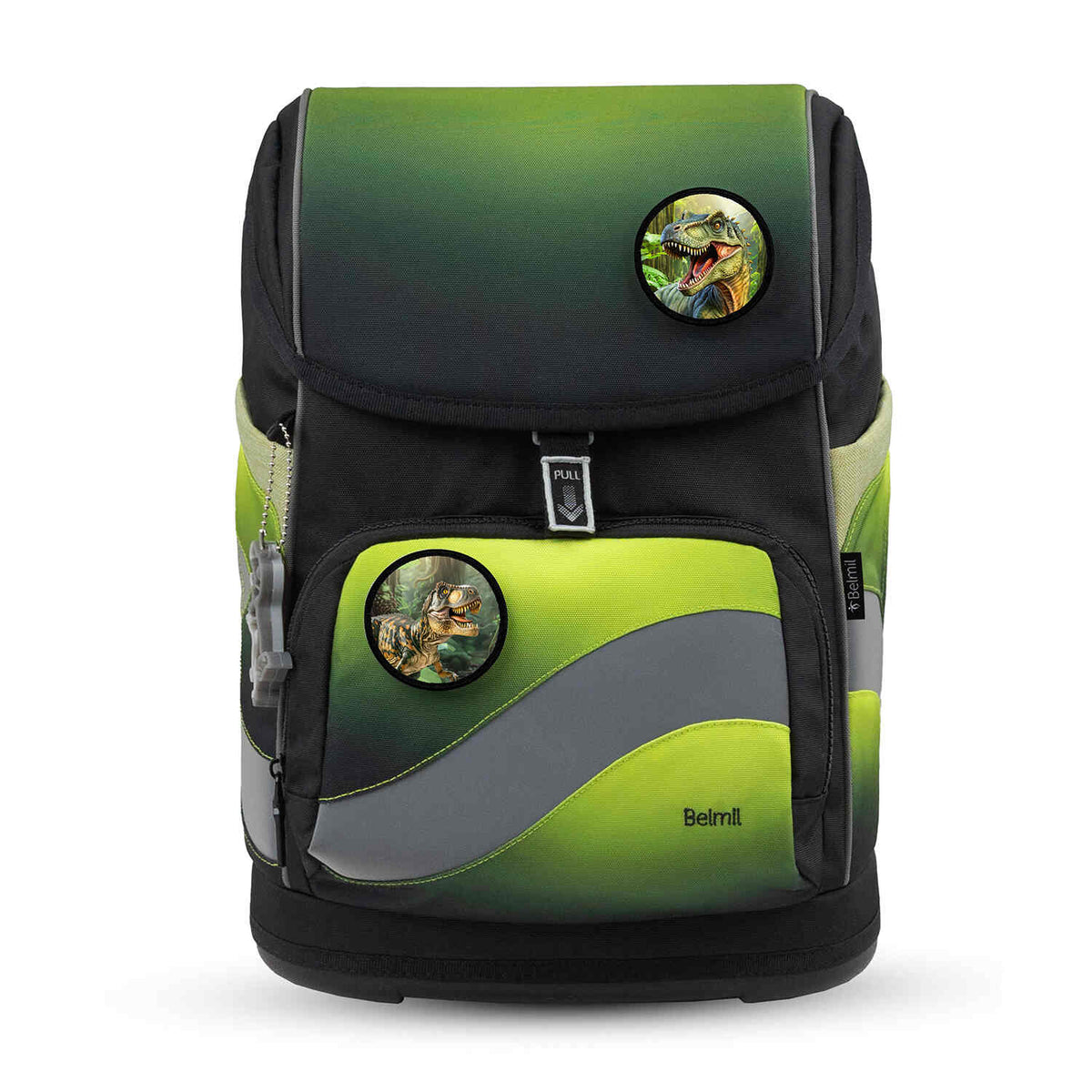Smarty Plus Black Green Schulranzen Set 5tlg.