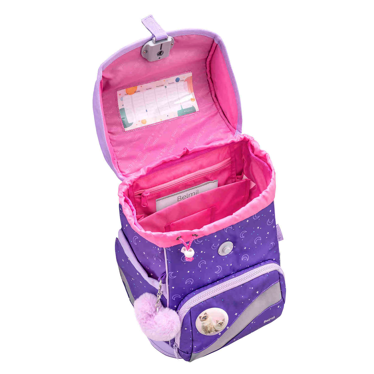 Premium Belmil School Bag Set for Girls – Smarty Plus Dahlia schoolbag set 6 pcs