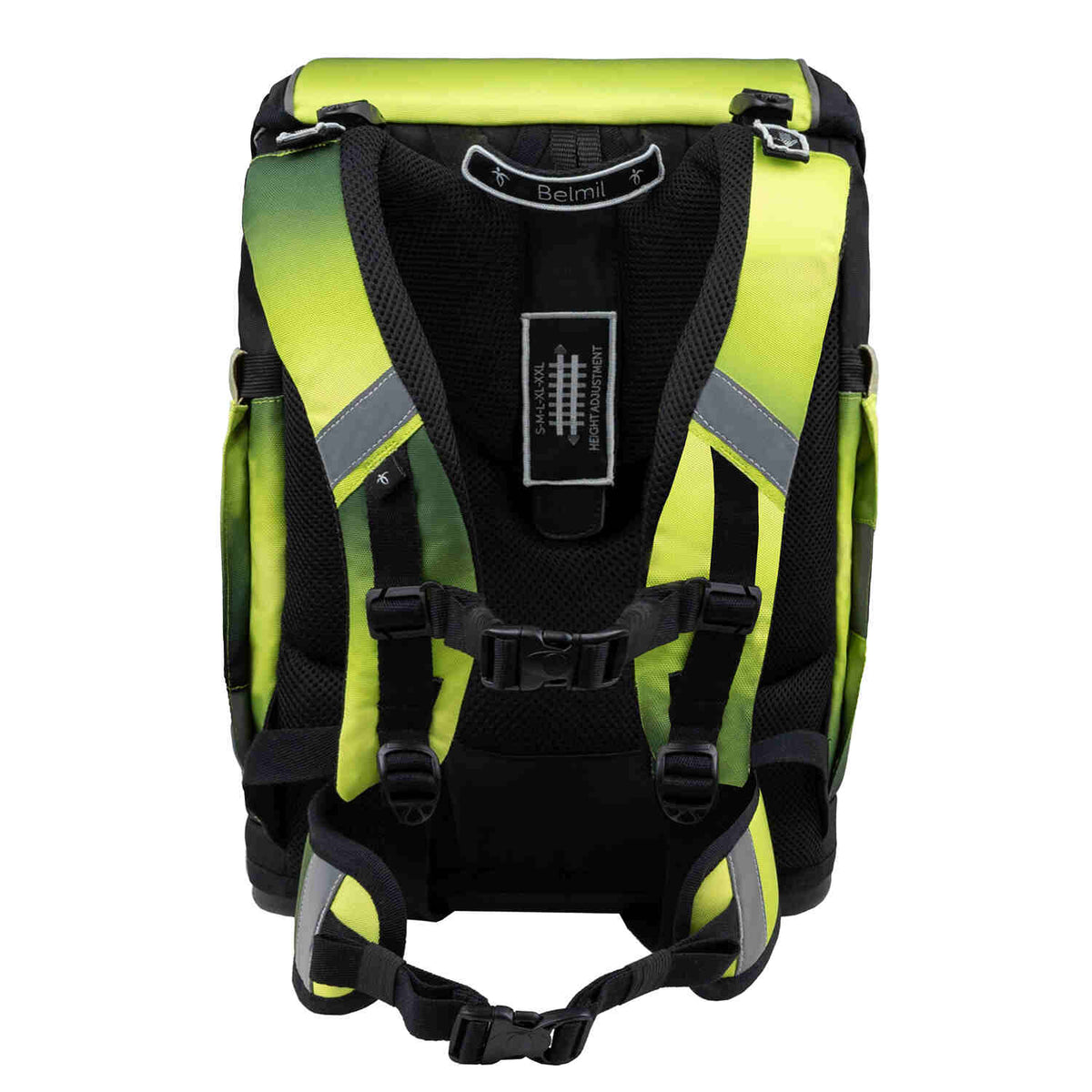 Smarty Plus Black Green Schulranzen Set 5tlg.