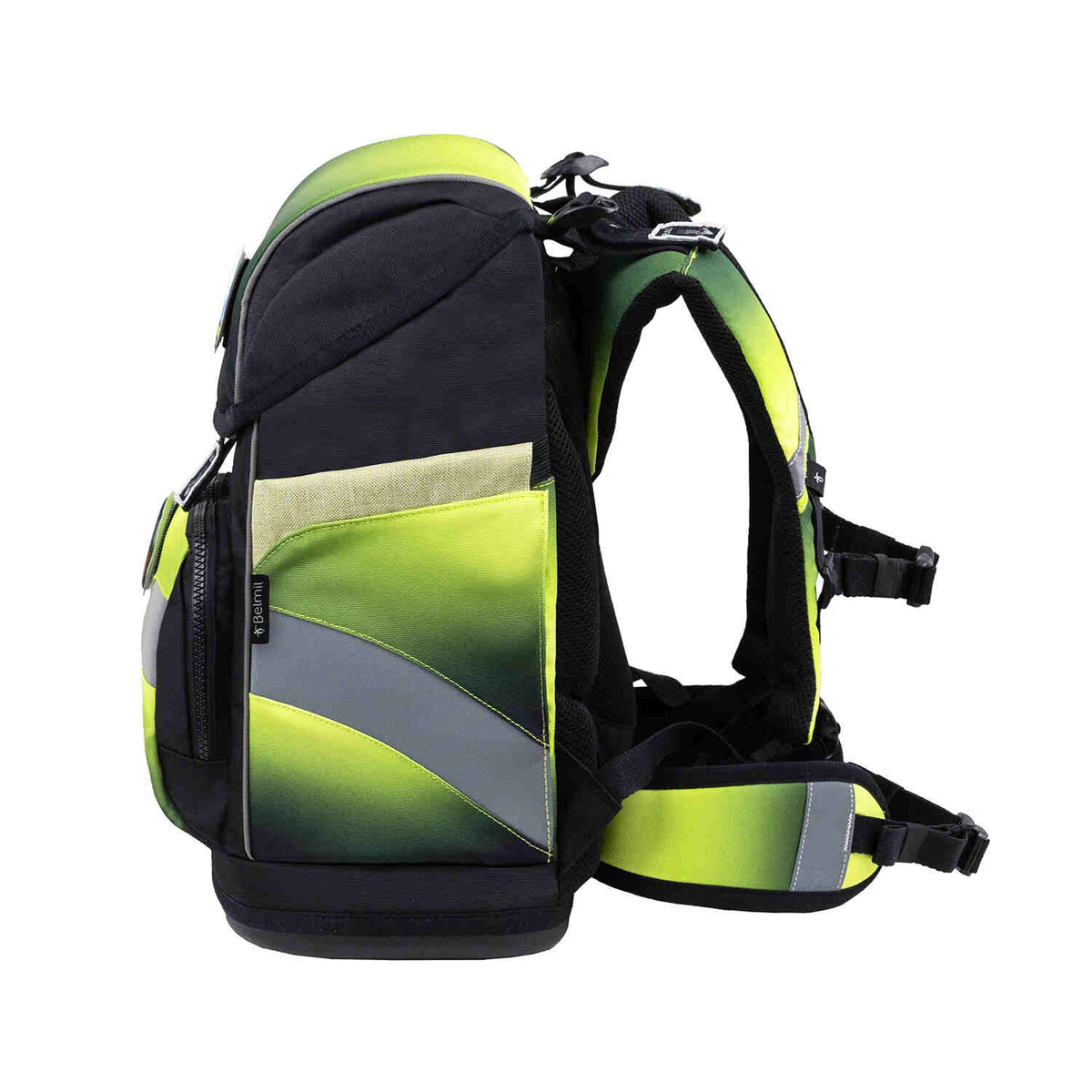 Smarty Plus Black Green Schulranzen Set 5tlg.