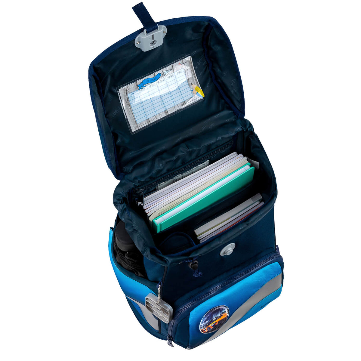 Premium Belmil School Bag Set for Boys – Smarty Plus Blue Navy schoolbag set 6 pcs