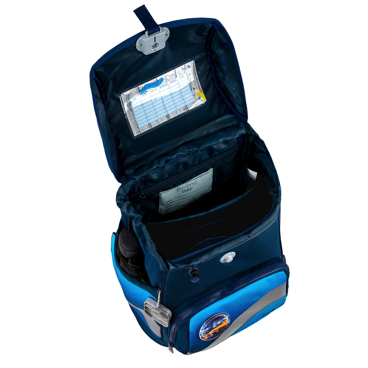 Premium Belmil School Bag Set for Boys – Smarty Plus Blue Navy schoolbag set 6 pcs