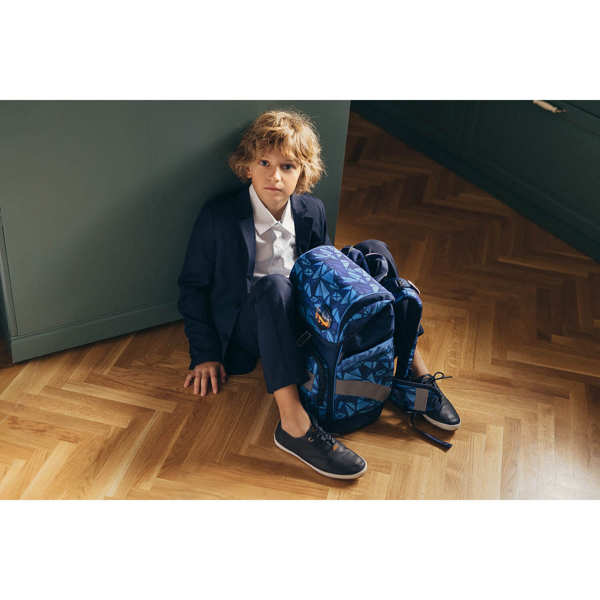 Smarty Plus Glacier Blue Schulranzen Set 5tlg.