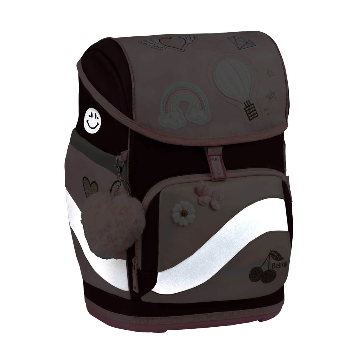 Smart and practical Smarty Plus Glam Schoolbag set 5 pcs - Premium School Bag Set for Girls from Belmil.