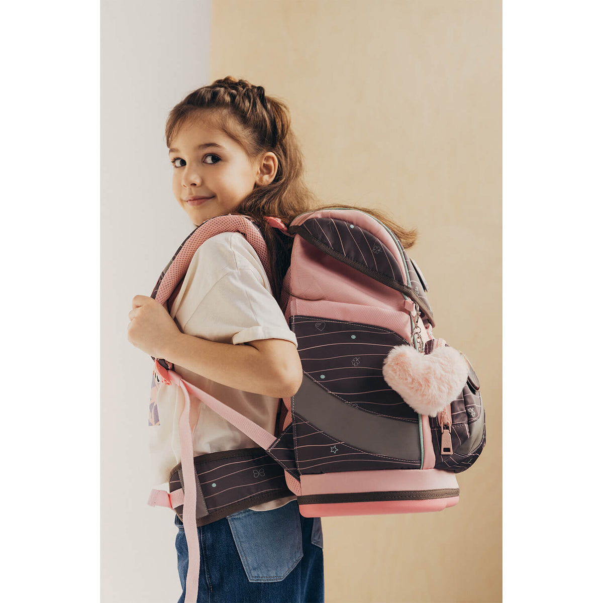 Premium Belmil School Bag Set for Girls – Smarty Plus Mint schoolbag set 6 pcs
