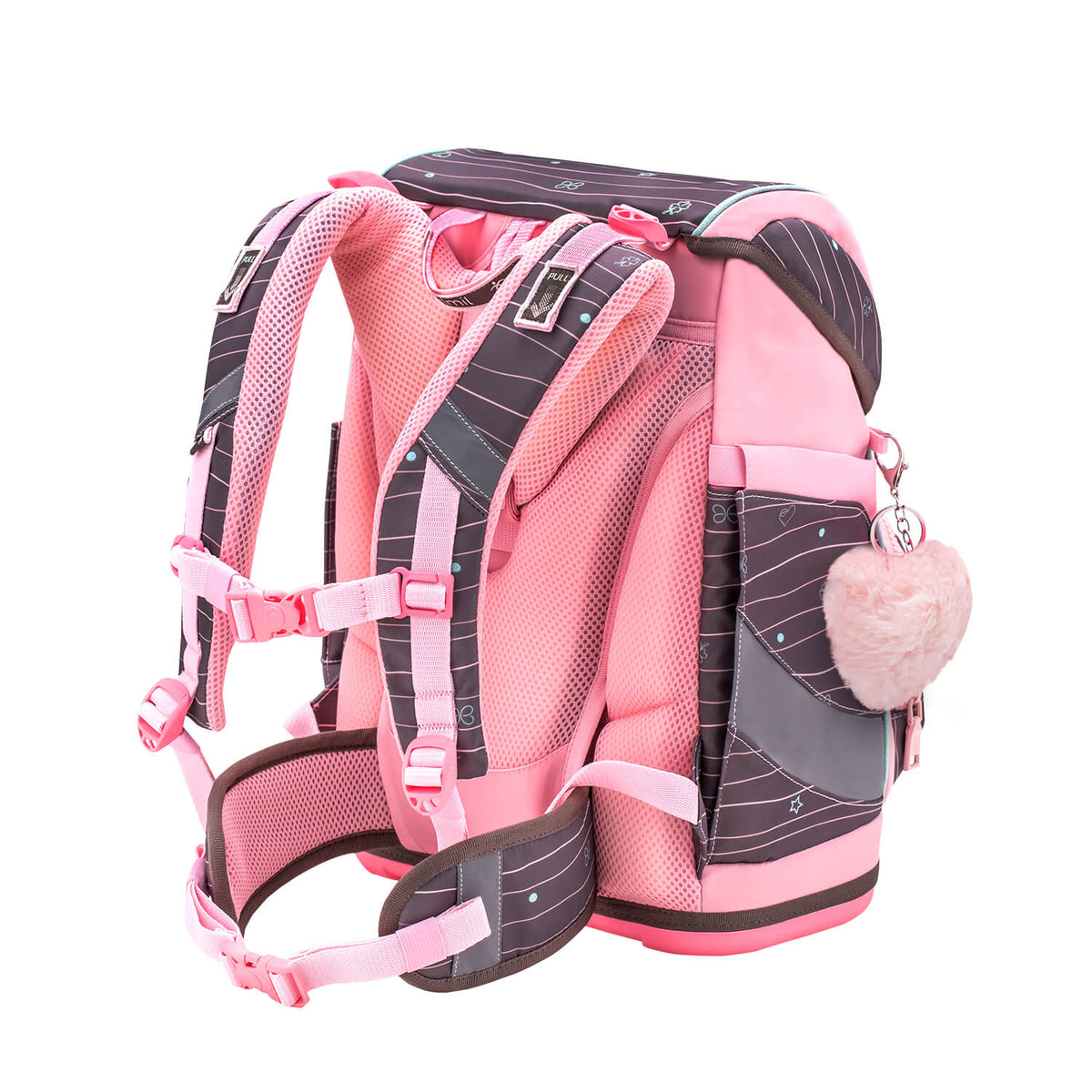 Premium Belmil School Bag Set for Girls – Smarty Plus Mint schoolbag set 6 pcs