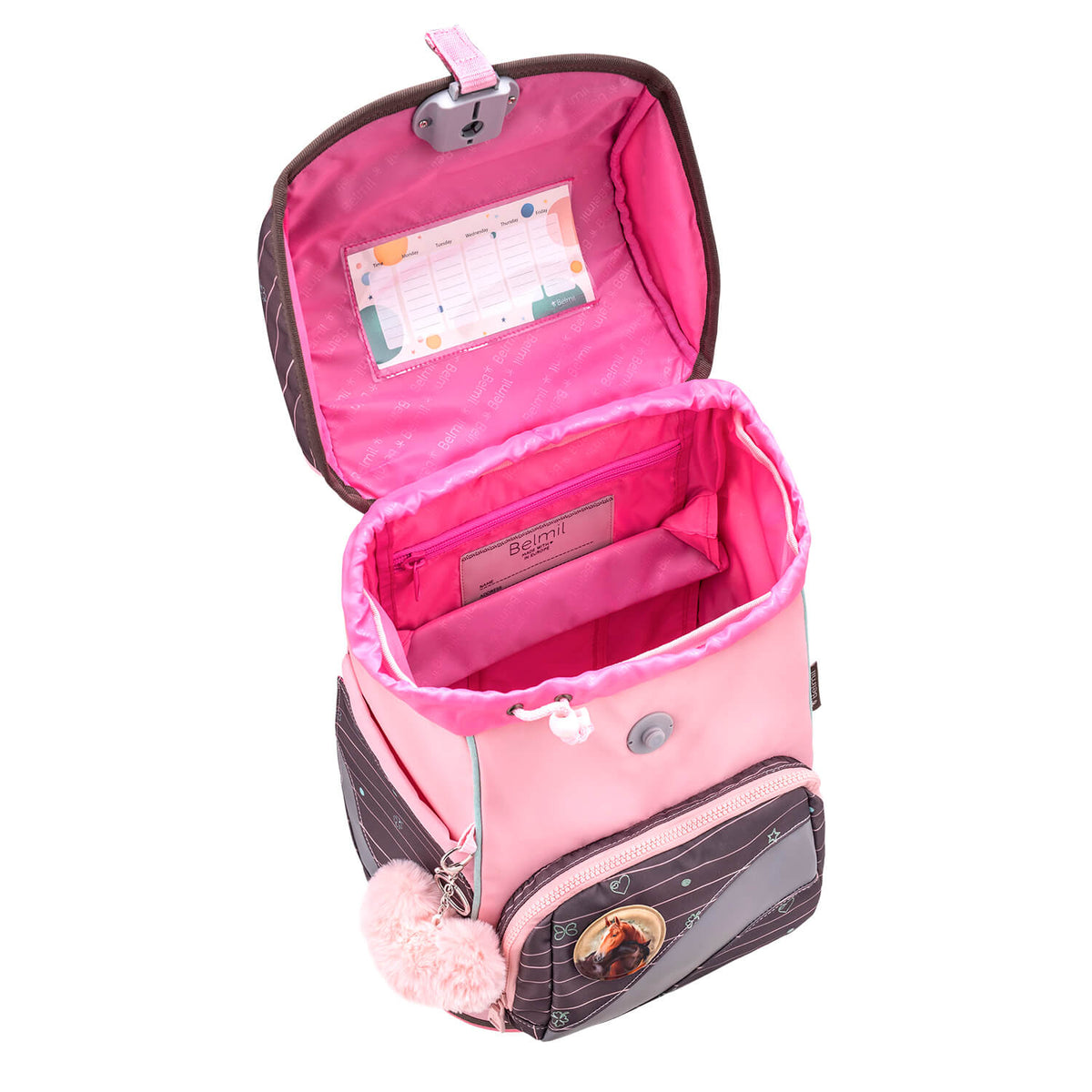 Premium Belmil School Bag Set for Girls – Smarty Plus Mint schoolbag set 6 pcs