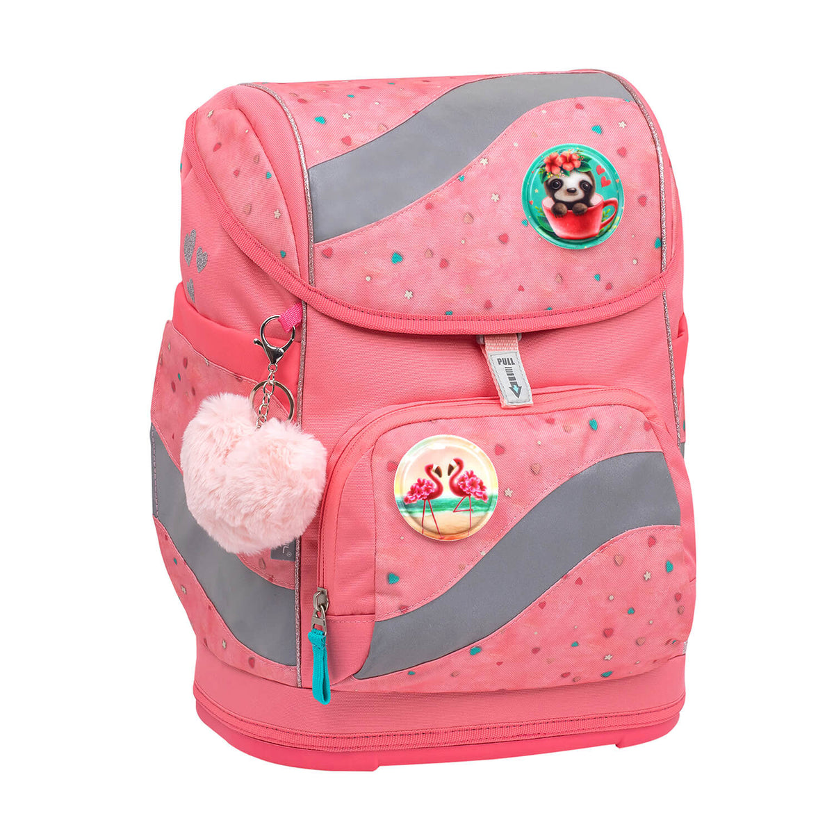 Smarty Blue Bird Schulranzen Set 5 tlg.