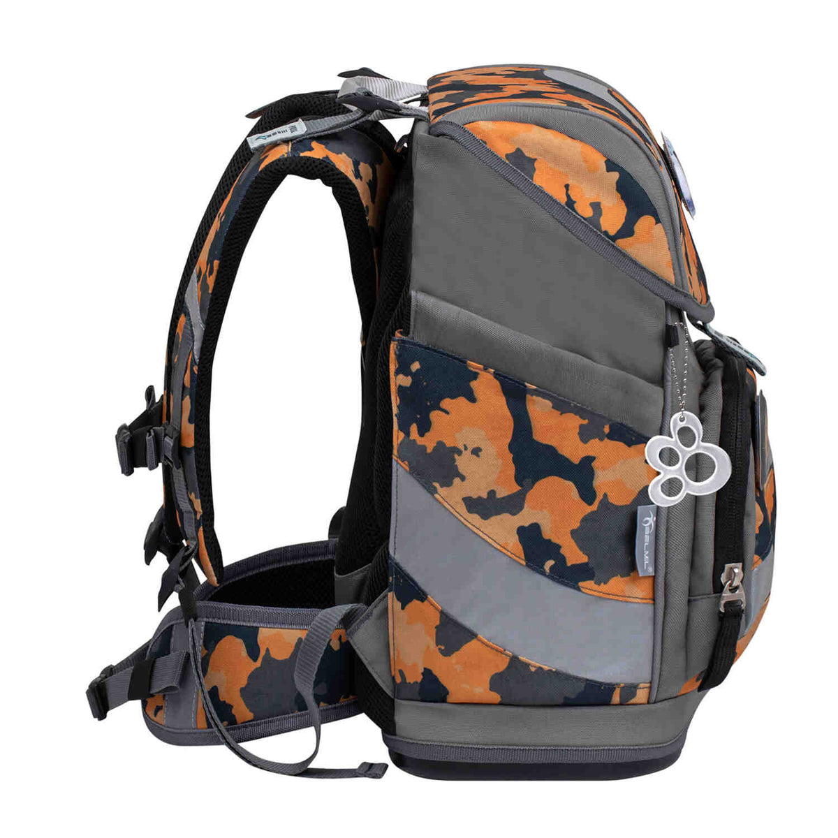 Smarty Orange Camouflage Schulranzen