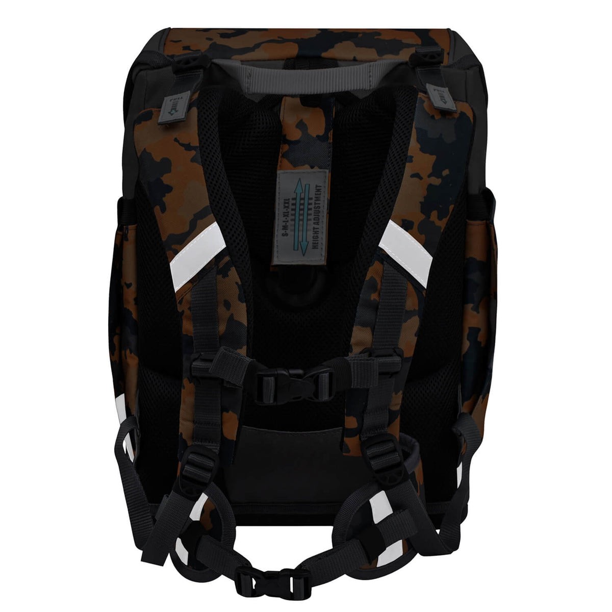 Smarty Orange Camouflage Schulranzen Set 5 tlg.